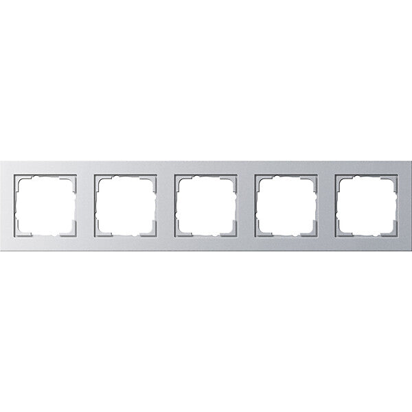 Gira Abdeckrahmen 5f.alu E2 021525